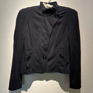 Charles Chang-Lima Black Jacket, Size 6, Used; Good Condition